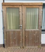 Dubbel deur van tuinhuis., Tuin en Terras, Ophalen, Tuinhuis