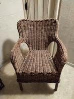 Fauteuil en osier, Huis en Inrichting, Ophalen, Gebruikt, Riet of Rotan