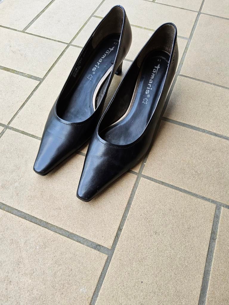 Zwarte Tamaris pumps, maat 41, nieuw, Tamaris, Pumps, Zwart, Nieuw
