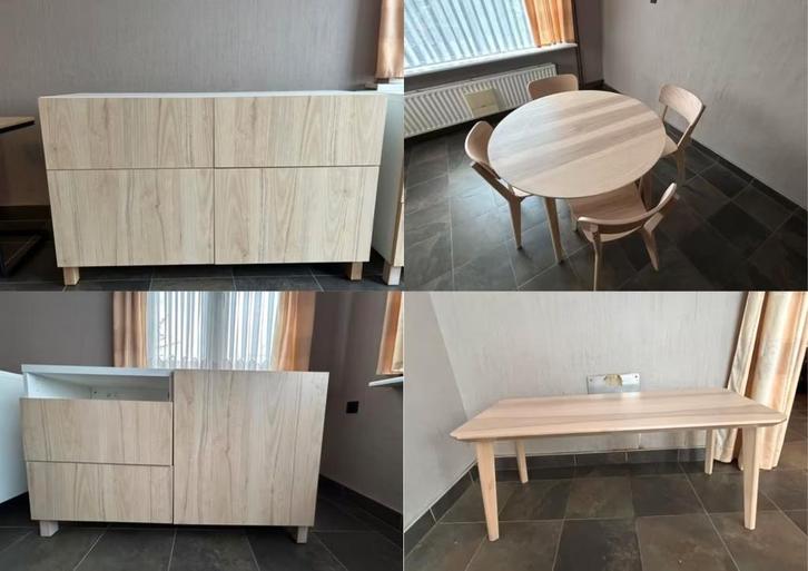 IKEA Besta/Lisabo meubelen in goede staat, Maison & Meubles, Mobilier complet, Enlèvement