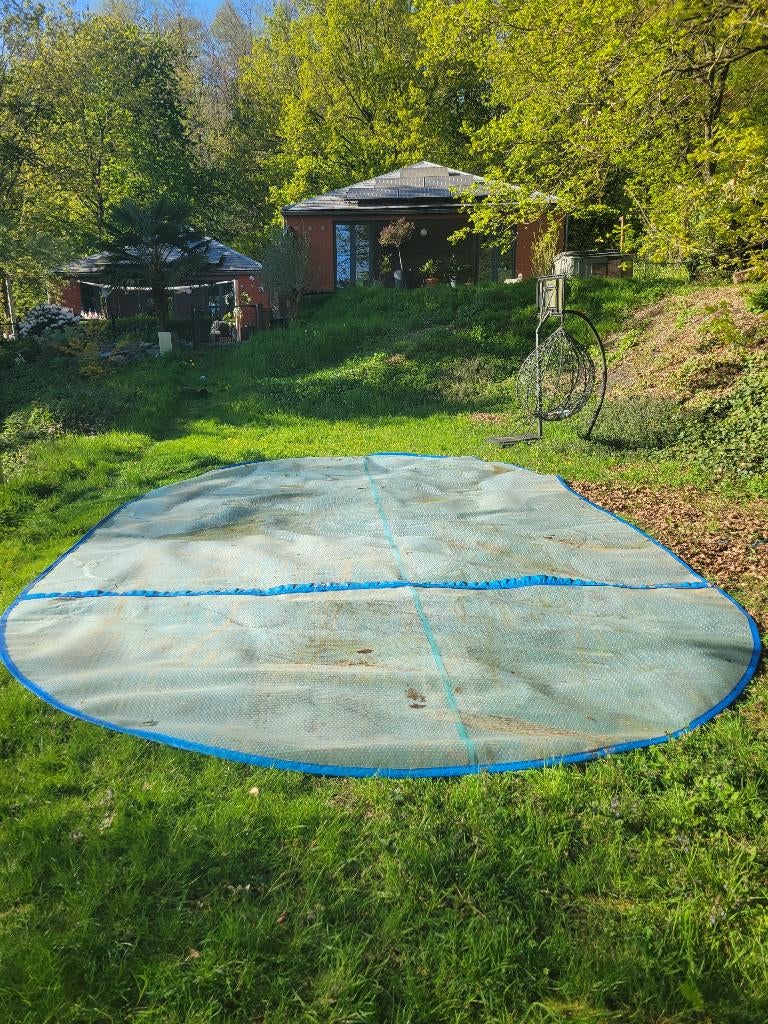 Bache a bulle piscine, Jardin & Terrasse, Enlèvement, Utilisé, Couverture de piscine