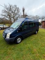 Ford Transit 5-zit*Dubbele schuifdeur*Gekeurd*, Auto's, Bestelwagens en Lichte vracht, Euro 5, Blauw, Bedrijf, Ford