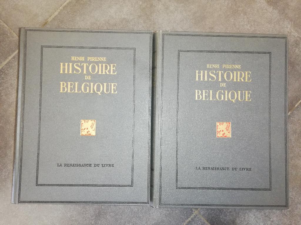 Henri Pirenne Histoire De Belgique 2 tomes, Enlèvement ou Envoi, Utilisé