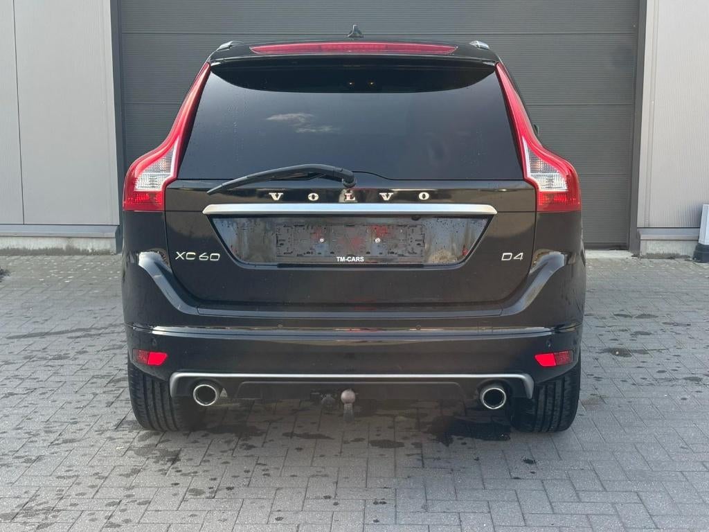 Volvo XC60 R-design diesel automaat 190pk, Auto's, 1995 cc, 4 cilinders, Zwart, Leder