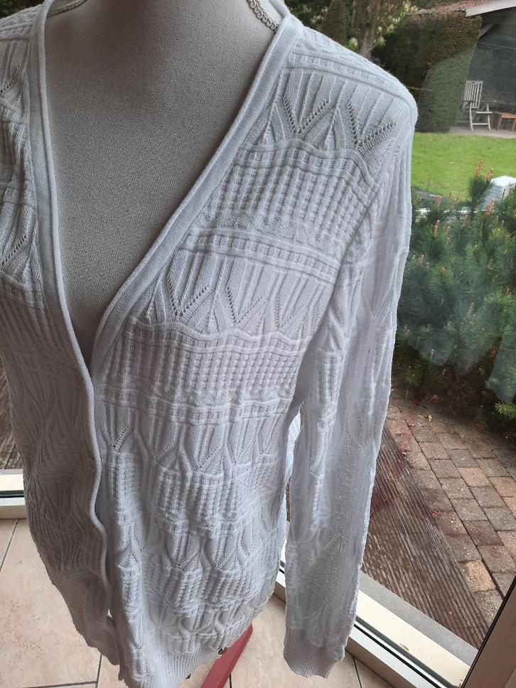 Tof vest LEONA - L/XL, Kleding | Dames, Truien en Vesten, Zo goed als nieuw, Maat 42/44 (L), Wit, Ophalen of Verzenden