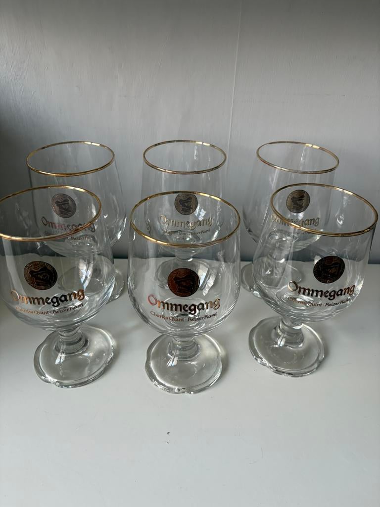 6 verres CHARLES QUINT, OMMEGANG, Enlèvement ou Envoi, Neuf