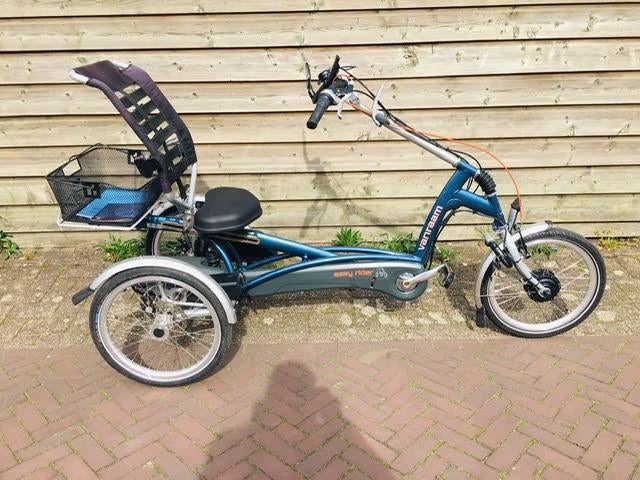 Electrische Van raam easy Rider zeer weinig gebruikt, Fietsen en Brommers, Fietsen | Driewielfietsen, Zo goed als nieuw, Schijfrem