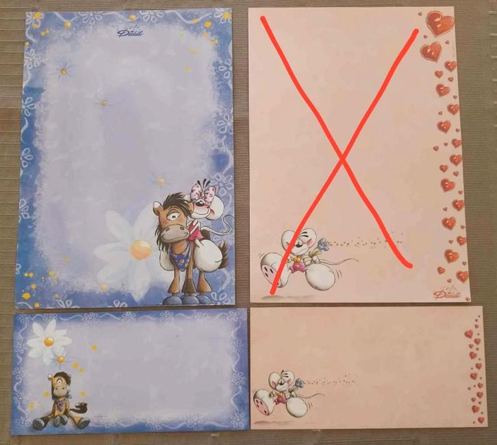 Diddl briefpapier A4/1, Collections, Diddl, Utilisé, Papier, Carte ou Papeterie, Diddl, Enlèvement ou Envoi