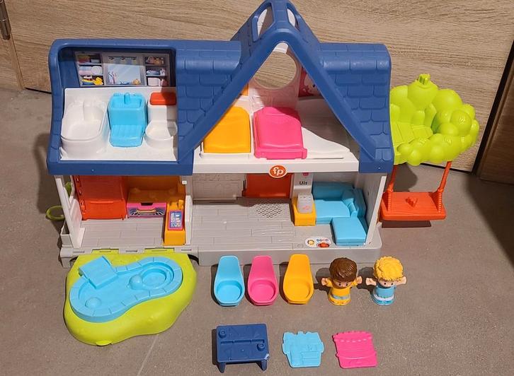 Speelhuisje Little People, Kinderen en Baby's, Speelgoed | Fisher-Price, Gebruikt, Speelset, Met licht, Met geluid, Ophalen
