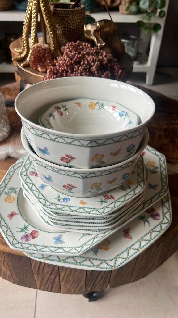 Zeldzaam servies van Villeroy & Boch Casa Verde, Antiek en Kunst, Antiek | Servies compleet, Ophalen of Verzenden