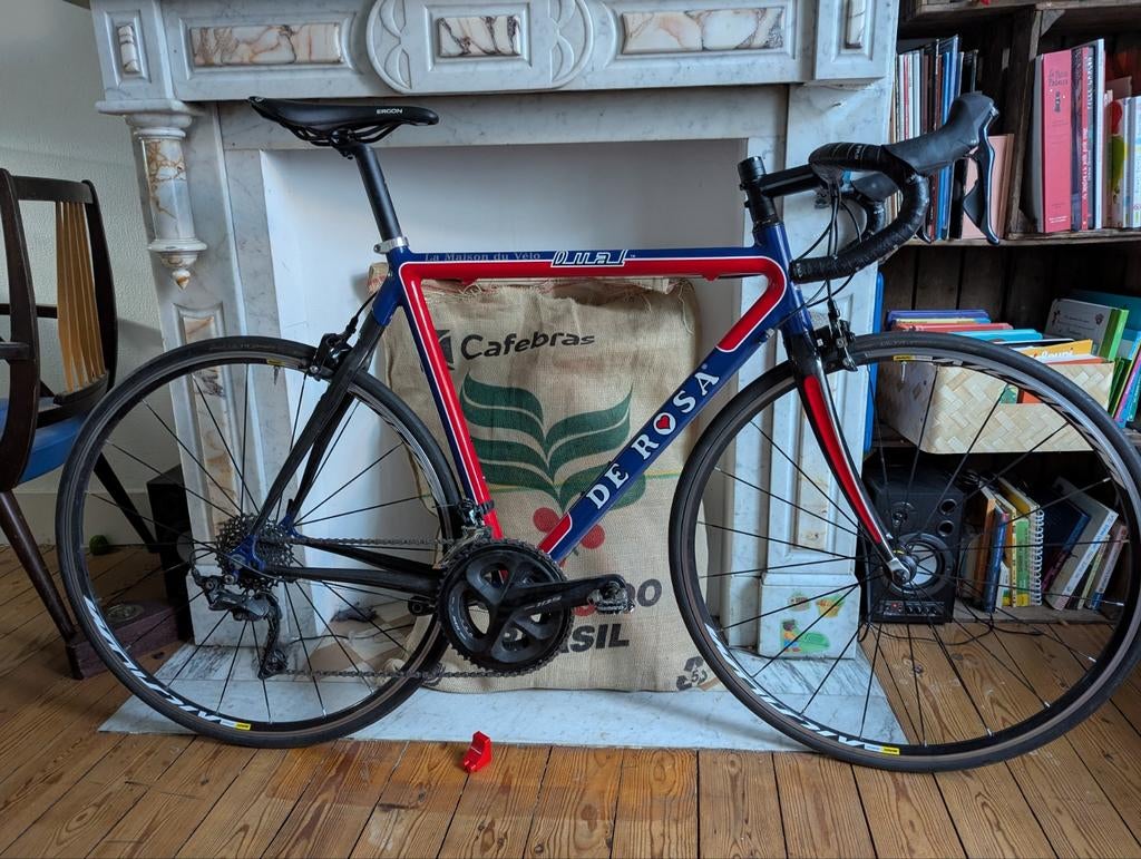 De Rosa Dual Shimano 105 11 vitesses, Vélos & Vélomoteurs, Vélos | Vélos de course, Carbone