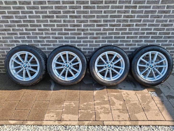 BMW G20 G21 velgen 17" met banden in nieuwstaat, Auto-onderdelen, Banden en Velgen, Band(en), Zomerbanden, 17 inch, 225 mm, Personenwagen