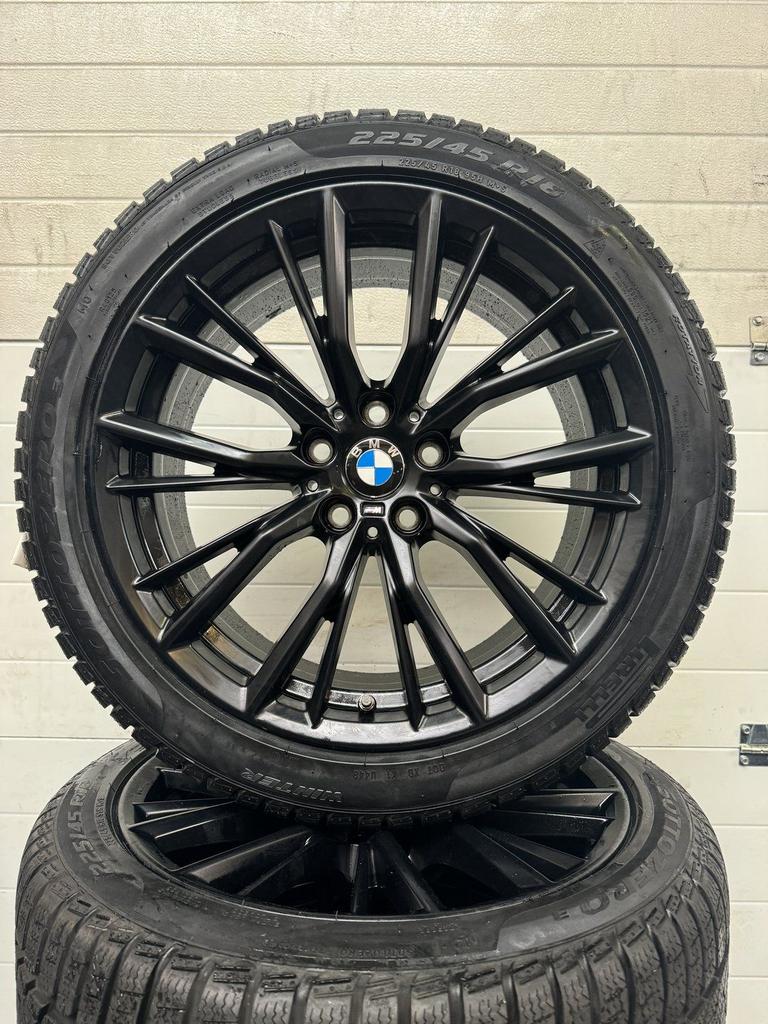 DEMO18” BMW 3 SERIE G20 G21 M * RFT VELGEN WINTERBANDEN ORIG, 18 inch, Gebruikt, -, -