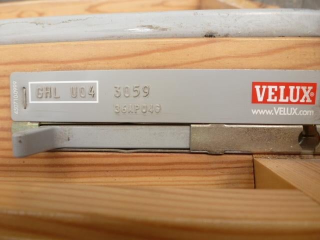 velux , dakraam, Bricolage & Construction, Vitres, Châssis & Fenêtres, Double vitrage, Lucarne, Enlèvement, Utilisé