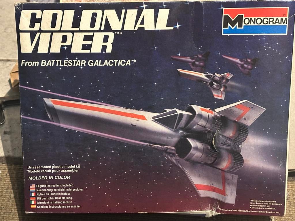 Monogram - Colonial Viper from Battlestar Galactica, Ophalen of Verzenden, Gebruikt, Overige merken
