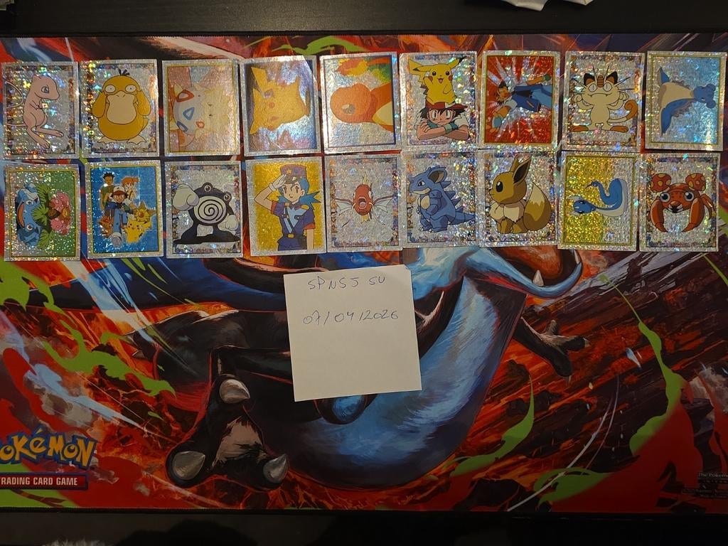FOR SALE – Vintage Pokémon Boomer Stickers (2000/2001), Hobby en Vrije tijd, Verzamelkaartspellen | Pokémon, Ophalen of Verzenden
