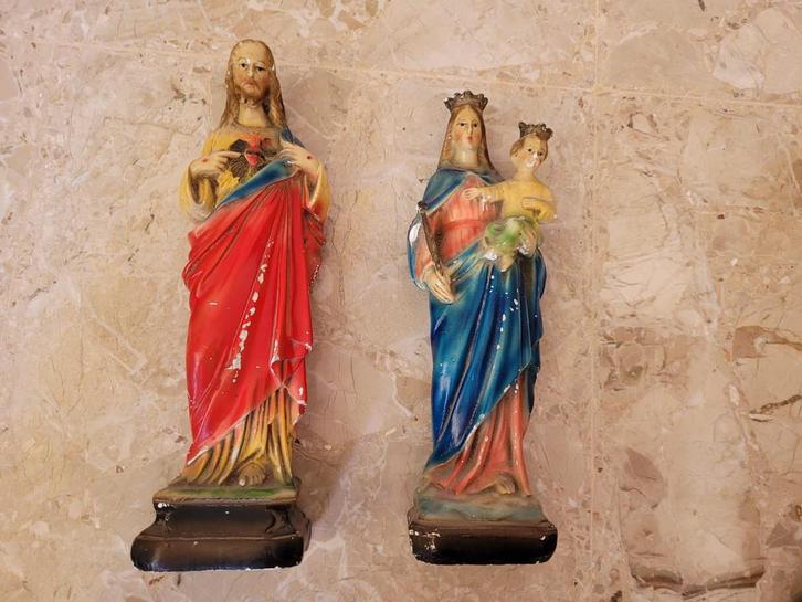 gips beeld jezus, Antiquités & Art, Antiquités | Objets religieux, Enlèvement