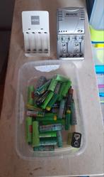 Oplaadbare batterijen + laders, Audio, Tv en Foto, Accu's en Batterijen, Ophalen of Verzenden, Gebruikt, Oplaadbaar