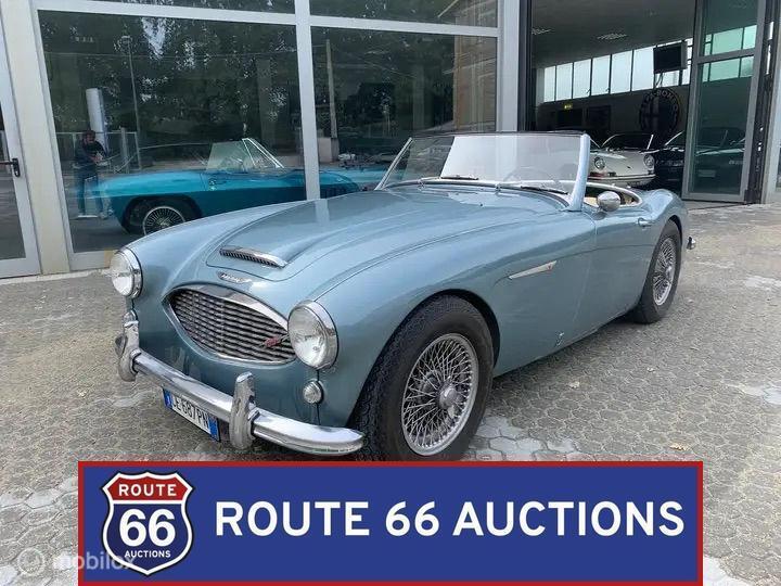 Austin-Healey 3000 Mk I BN7 | 1959 | Route 66 Auctions, Autos, Oldtimers & Ancêtres, Entreprise, Achat, Austin, Essence, Autre carrosserie