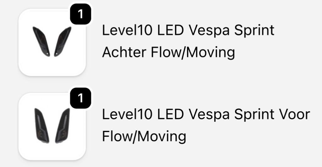 Clignotants Vespa Sprint, Télécoms, Téléphonie mobile | Housses, Coques & Façades | Samsung, Neuf, Enlèvement ou Envoi