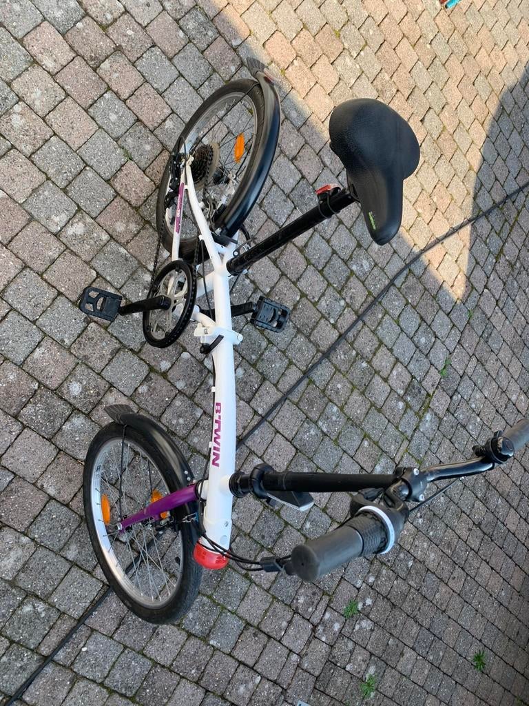 Plooibaar fiets 20 inch, Ophalen, Zo goed als nieuw