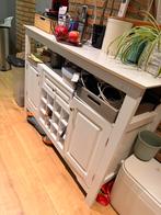 Meuble cuisine + rangement bouteille, Maison & Meubles, Enlèvement, Comme neuf