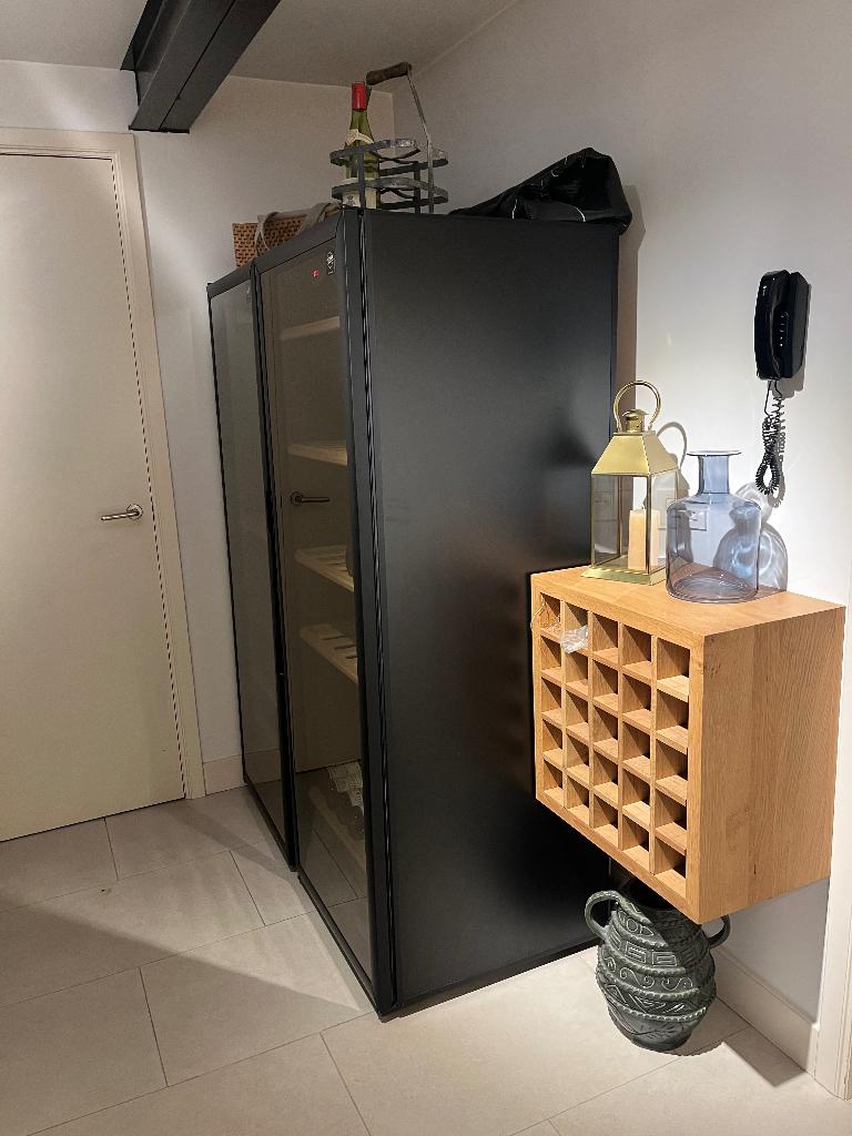 2 caves à vin, Electroménager, Classe énergétique A ou plus économe, 160 cm ou plus, Comme neuf, Enlèvement