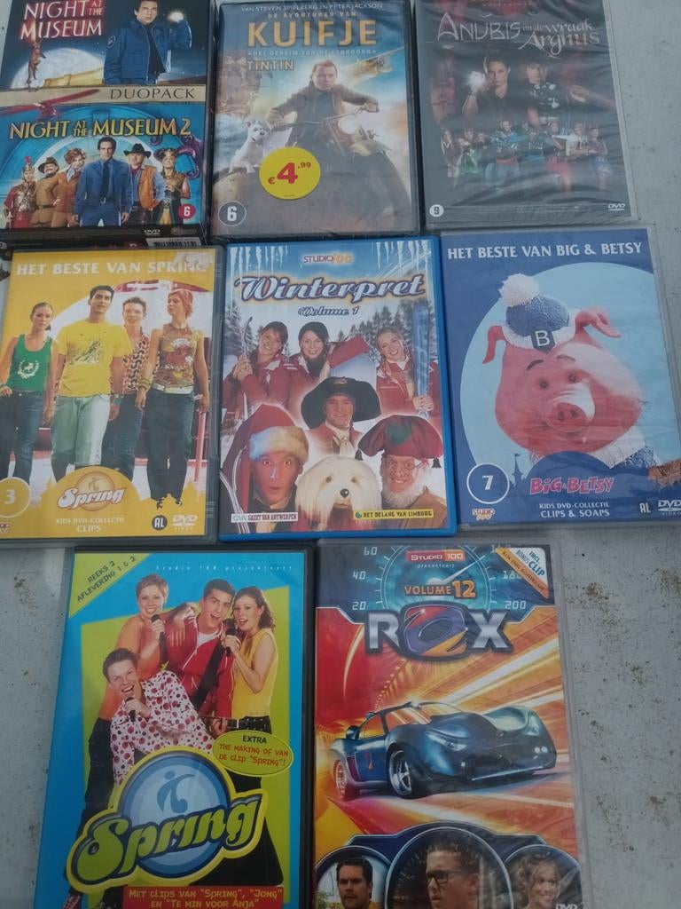 Lot kinder dvd´s, Enlèvement ou Envoi