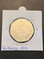 50 pence 1992, Timbres & Monnaies, Monnaies | Pays-Bas, Enlèvement ou Envoi