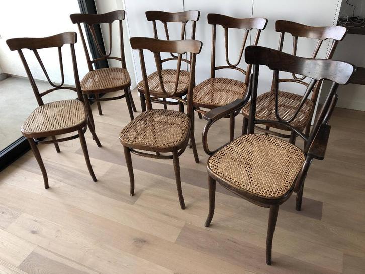 Thonet stoelen, Antiquités & Art, Antiquités | Meubles | Chaises & Canapés, Enlèvement