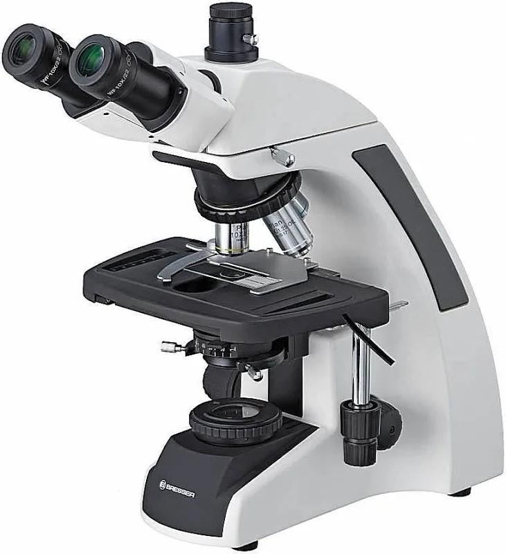 BRESSER Science infinity Microscoop 40x-1000x, Ophalen, Zo goed als nieuw, 1000x of meer, Biologische microscoop