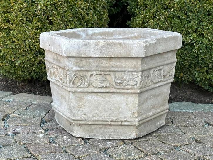 bloempot - barok bloembak - vorstbestendig, Tuin en Terras, Bloempotten, Steen, Binnen, Balkon, Tuin, Ophalen