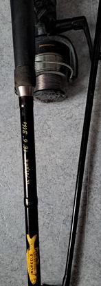 Karper hengel met schimano molen, Ophalen, Zo goed als nieuw, Molen