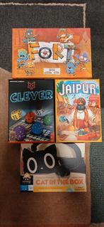 Ongespeeld:FORT, Jaipur, Clever en Cat in the Box, Bosbuit, Ophalen of Verzenden, Nieuw