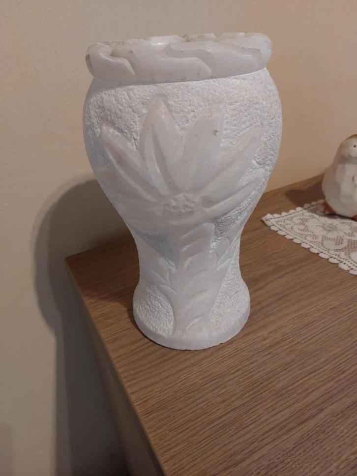 Albasten vaas, Antiek en Kunst, Curiosa en Brocante, Verzenden