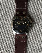 Panerai Marina Militare - Nieuw, Handtassen en Accessoires, Horloges | Heren, Overige merken, Leer, Staal, Verzenden