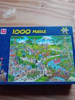 Jan van Haasteren puzzel "Het Park" 1000st, Hobby en Vrije tijd, Denksport en Puzzels, Ophalen of Verzenden, 500 t/m 1500 stukjes