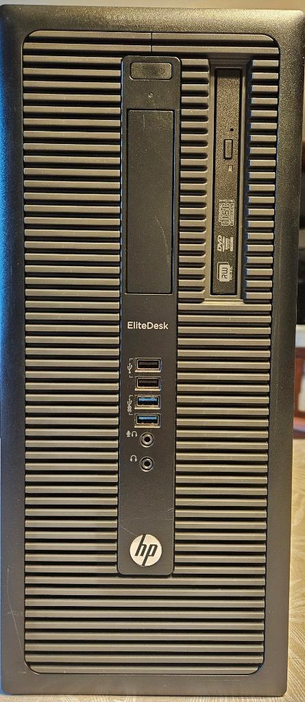 HP EliteDesk 800 G1 TWR - H5U04ET#UUG  - i7-4770 - 256GB SSD, Computers en Software, Desktop Pc's, Gebruikt, 3 tot 4 Ghz, SSD