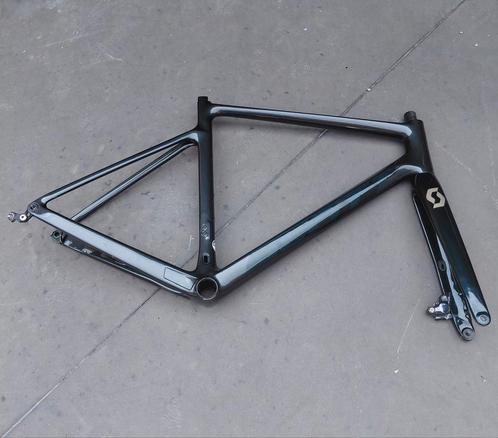 FRAMESET Scott addict rc 20  maat 56 - krasvrij, Fietsen en Brommers, Fietsen | Racefietsen, Gebruikt, Heren, Overige merken, Carbon