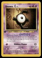 Unown [E] 67/75 - Neo Discovery (1st edition), Hobby en Vrije tijd, Verzamelkaartspellen | Pokémon, Verzenden, Gebruikt