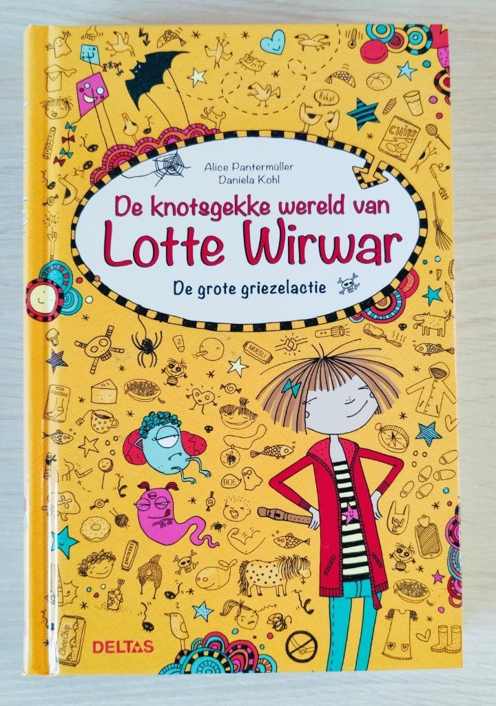 De knotsgekke wereld van Lotte Wirwar, Boeken, Kinderboeken | Jeugd | onder 10 jaar, Zo goed als nieuw, Fictie algemeen, Ophalen of Verzenden