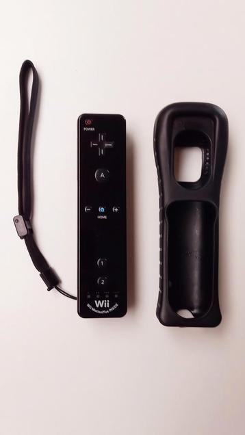 Wii / Wii U - Motion Plus - Black Edition - Hoes + Polsband. beschikbaar voor biedingen