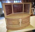 Zeldzaam hoekmeubel - zitbank massief eik, Antiek en Kunst, Ophalen