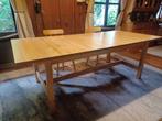 Eettafel 220/267 x 100 x 3, Huis en Inrichting, Tafels | Eettafels, Ophalen, Gebruikt, 200 cm of meer, 50 tot 100 cm