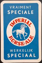 1 Speelkaart  Horse-Ale, Verzamelen, Ophalen of Verzenden