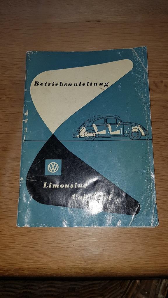 Kever Ovaal/Zwitter handleiding 1953 Duits, Auto diversen, Handleidingen en Instructieboekjes, Ophalen of Verzenden