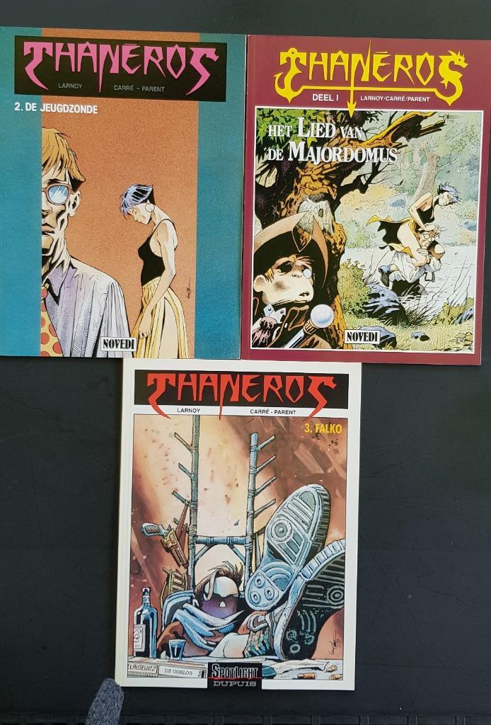 Thaneros Dupuis Larnoy-Carré-Parent, Boeken, Stripverhalen, Zo goed als nieuw, Meerdere stripboeken, Ophalen