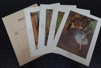Degas - reproducties (4 stuks), Verzenden, Zo goed als nieuw, Schilder- en Tekenkunst