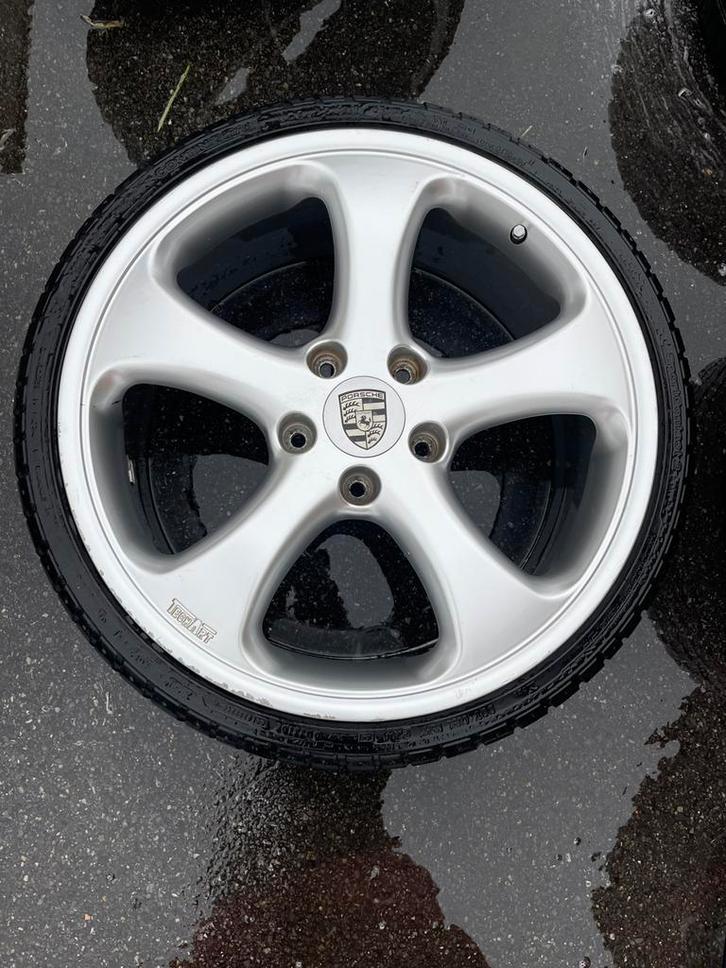 Jantes TechArt, Porsche 996 997, 20 pouces., Autos : Pièces & Accessoires, Pneus & Jantes, Jante(s), Pneus été, 20 pouces, Utilisé