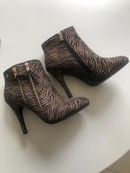 Nieuwe damesbotjes maat 39, met rits, kleur bruin, Bruin, Nieuw, Ophalen of Verzenden, Schoenen met hoge hakken